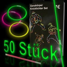 50 Stück Knicklichter Party