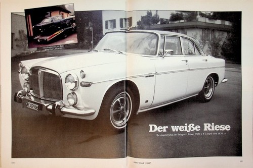 Motor klassik 1987 rover - klassik, 02/1987