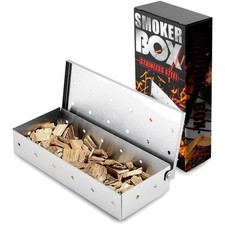 Räucherbox, Edelstahl BBQ box