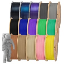 ELEGOO PLA Filament 1.75mm 1-10KG,3D Drucker Filament Maßgenauigkeit +/- 0,02 mm