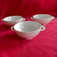 ARZBERG 3 Suppentassen weiß