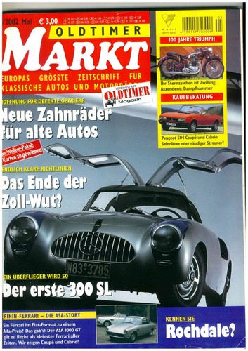 Oldtimer markt 2002 - 05/2002, mb