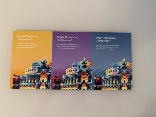 Briefmarken set semperoper - set,
