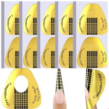 200 Nagelschablonen Gelnägel Selbstklebende Modellier Schablone Nailart