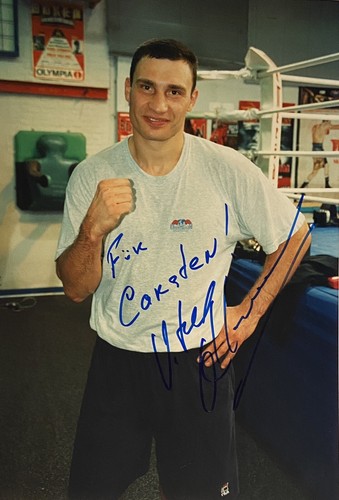 Vitali klitschko signiert box - vitali,