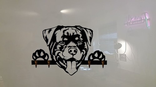 Rottweiler schlüsselbrett - ,