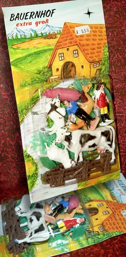 Bauernhof set tierfiguren - set,