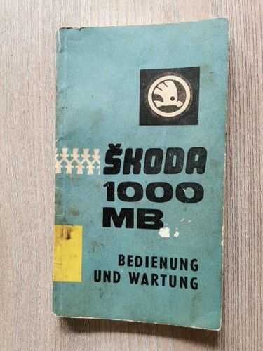 Skoda 1000 bedienung und - skoda, mb,