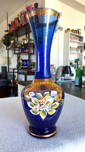 Glas vase bohemia gold - vase,