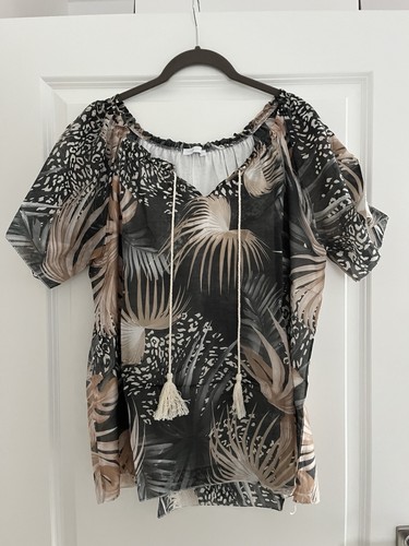 Italy bluse tunika 42 44 - gr.,