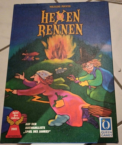 Brettspiel hexen rennen - brettspiel,