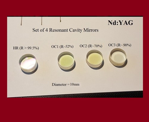 Yag laser set of 4 - -,
