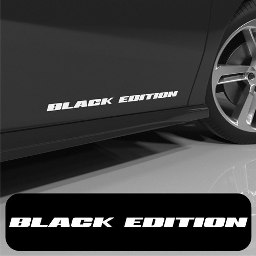 Black edition aufkleber - edition,