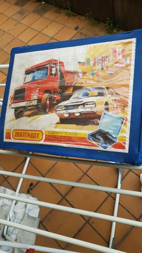 Matchbox koffer 70ziger mit - koffer,