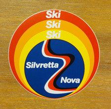 Ski Silvretta Nova - Aufkleber