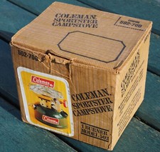 Coleman 502-700 Vintage Campingkocher, OVP, exzellenter Zustand, siehe Fotos