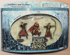 „Elven Warriors of Helm's Deep“ 3 Fig.v. Play Along, Orig.-Verp.,Herr der Ringe 