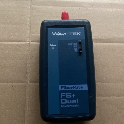 Wavetek fiberkit dual - fiberkit+, fs+
