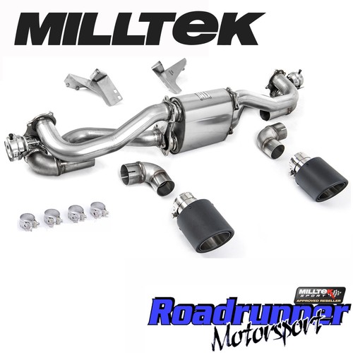 Milltek porsche cayman 718 gt4 - porsche,
