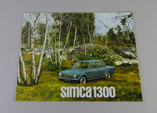Prospekt broschüre simca - prospekt,