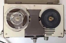 AIWA TP 32A Vintage 1960er  Transistor 3-Zoll-Reel-to-Reel-Recorder mit Mikrofon