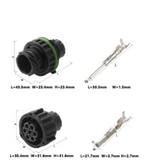 Stecker 7-polig rund für