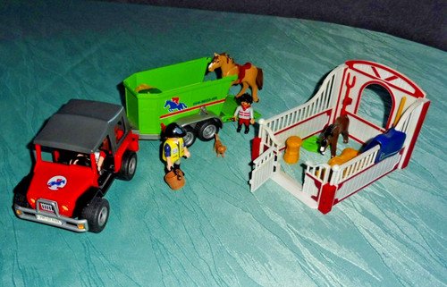 Playmobil pferdetransporter - playmobil,