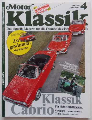 Motor klassik 1987 zündapp - motor, 4/1987