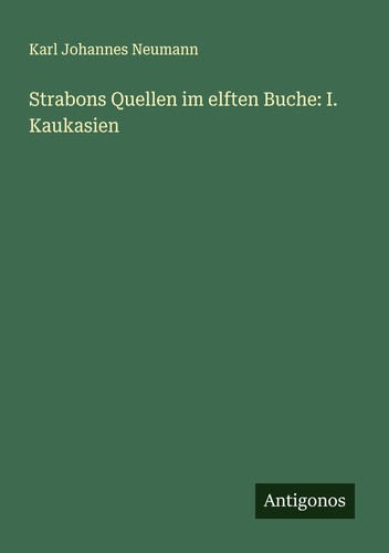 Strabons quellen elften - strabons,