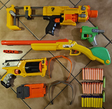 Nerf Sammlung mit 4 Blastern +