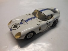 Top gebauter Wiesel Cobra Daytona Scaleracer weiss auf Plafit Chassis 1:24
