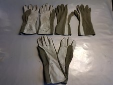 1 Paar Bundeswehr Fliegerhandschuhe Pilotenhandschuhe Leder Aramid Feuerfest Gr7