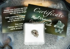 1 Stück Meteorit in Box Eisenmeteorit Campo del Cielo Meteorite Sternschnuppe