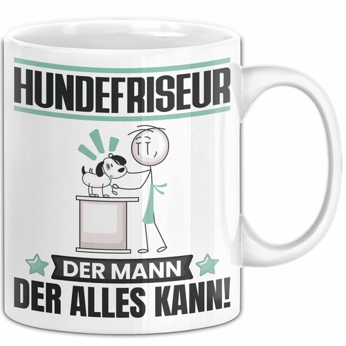 Hundefriseur tasse geschenk - hundefriseur,