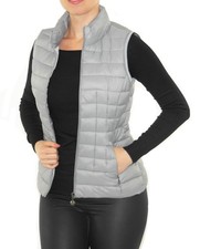Damen Weste Thermo Daunen Jacke Optik leicht