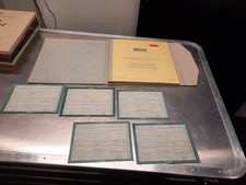 NEAR MINT 4 LP ED1 Bach -