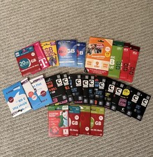 SIM Karten - o2, Telekom