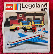Lego 687 Bauanleitung Flugzeug Legoland Instruction