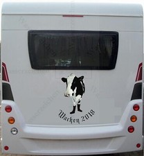 20cm Car Sticker Wacken Cow
