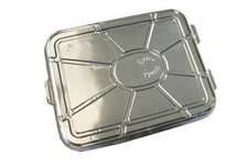 Alu-Deckel "Guten Appetit", Aluschale, Deckel für Alumenüschale, Aluminiumdeckel