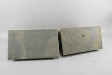 C25V86- 2x Konsole Zierelement aus Holz gefasst 