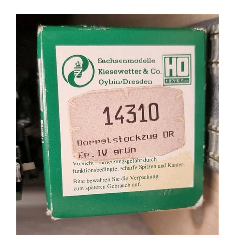Sachsenmodelle doppelstockzug - sachsenmodelle,