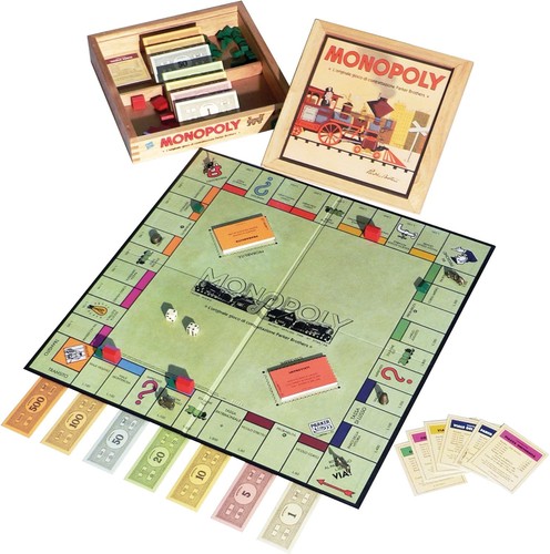 Monopoly nostalgie limitierte - monopoly,