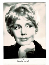 Maria Schell Autogramm