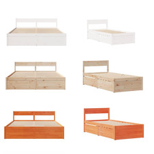 Massivholzbett Einzelbett