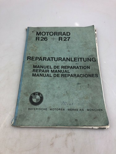 Bmw motorrad r 27 - bmw,