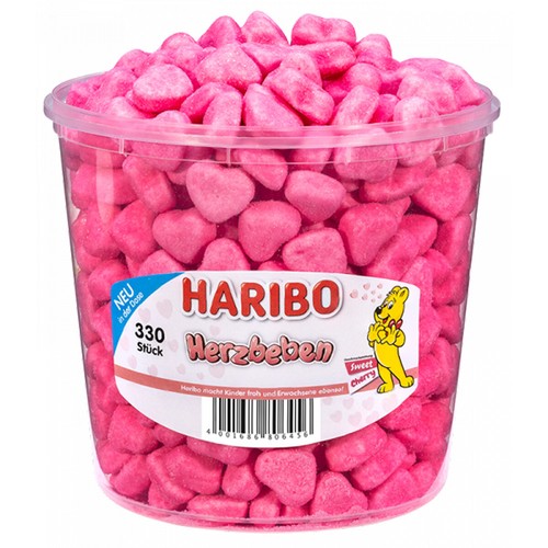 Haribo herzbeben schaumzucker - haribo,