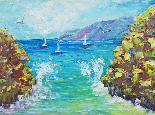 Seascape küstenlandschaft - seascape,