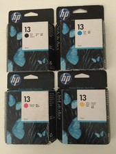 4x Original hp 13 Tintenpatronen Hp13 hp C4814A C4815A C4816A C4817A HP 13