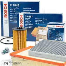 BOSCH INSPEKTIONSPAKET FILTERSATZ AUDI A3 Q3 SEAT SKODA VW GOLF 7 1.6 2.0 TDI